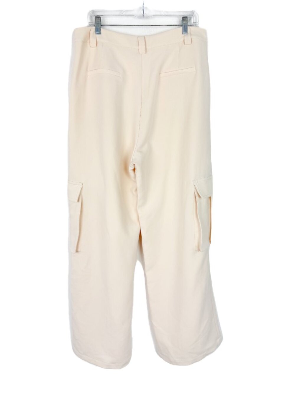 NWT DISSH Willa Cream Cargo Pant High Rise Wide Leg US Size 12 NEW - Picture 8 of 11